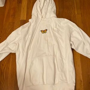 White brandy hoodie